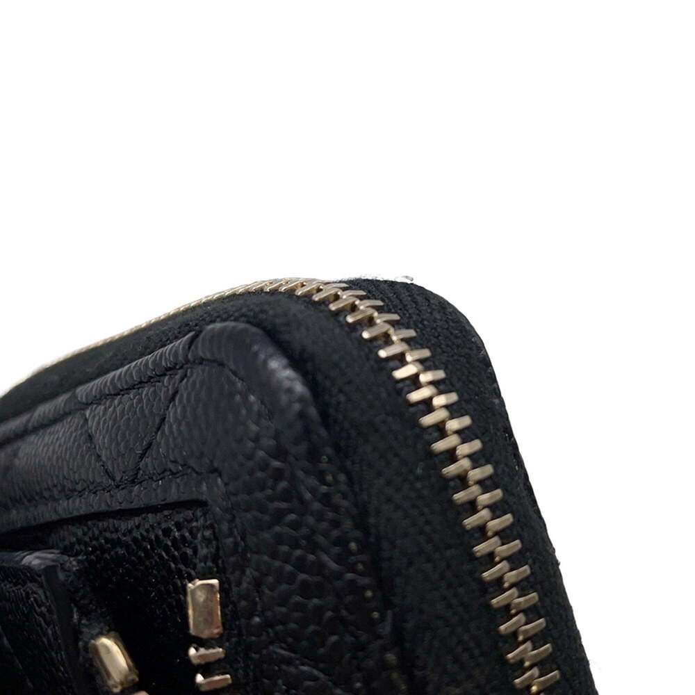 CHANEL Black Caviar Leather Logo Wallet - Picture 7 of 13